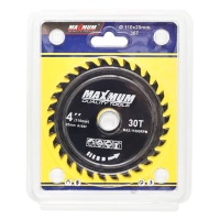 Диск пильный по дереву 110x20 мм, твердосплавный,"MAXIMUM" оптом